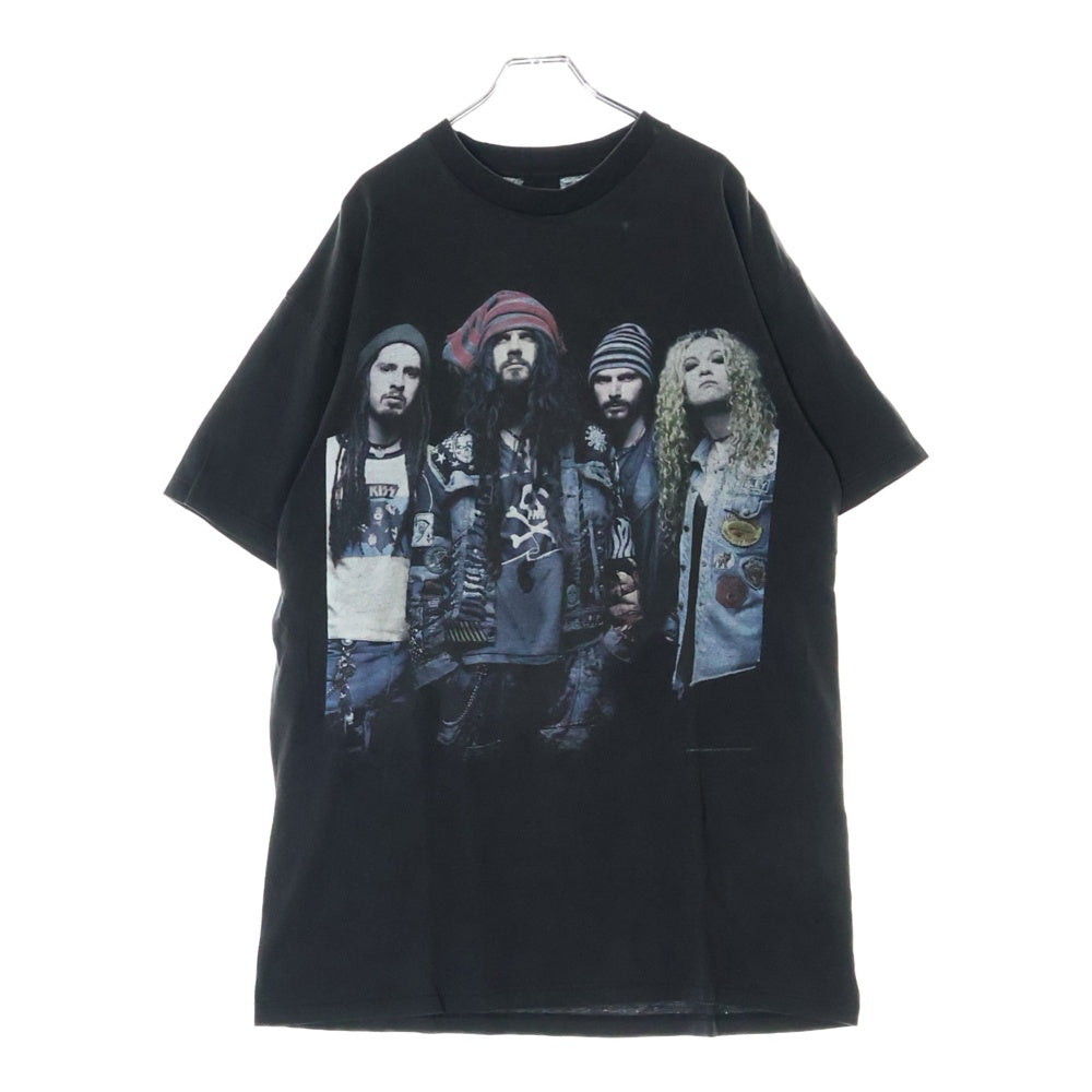 VINTAGE(ヴィンテージ) 90S WHITE ZOMBIE ホワイトゾンビ 両面プリント 半袖Tシャツ ブラック