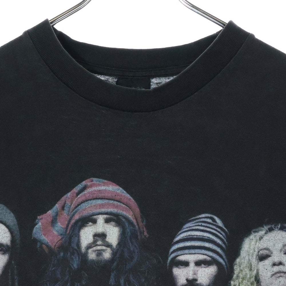 VINTAGE(ヴィンテージ) 90S WHITE ZOMBIE ホワイトゾンビ 両面プリント 半袖Tシャツ ブラック