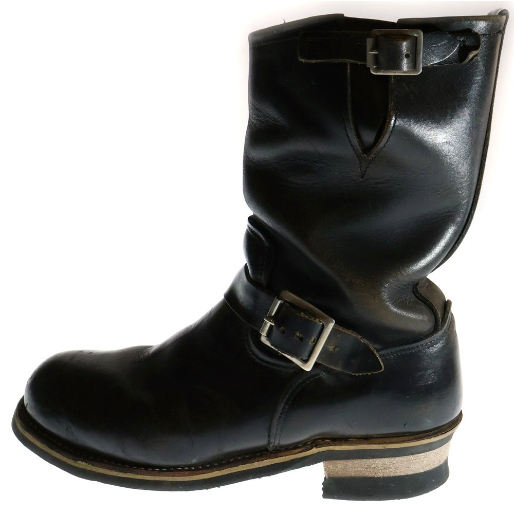 RED WING(レッド ウイング) PT91 レザー エンジニアブーツ ブラック