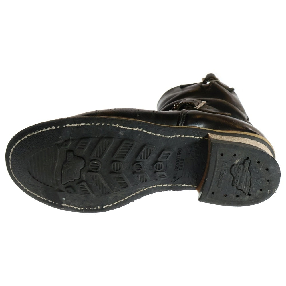 RED WING(レッド ウイング) PT91 レザー エンジニアブーツ ブラック