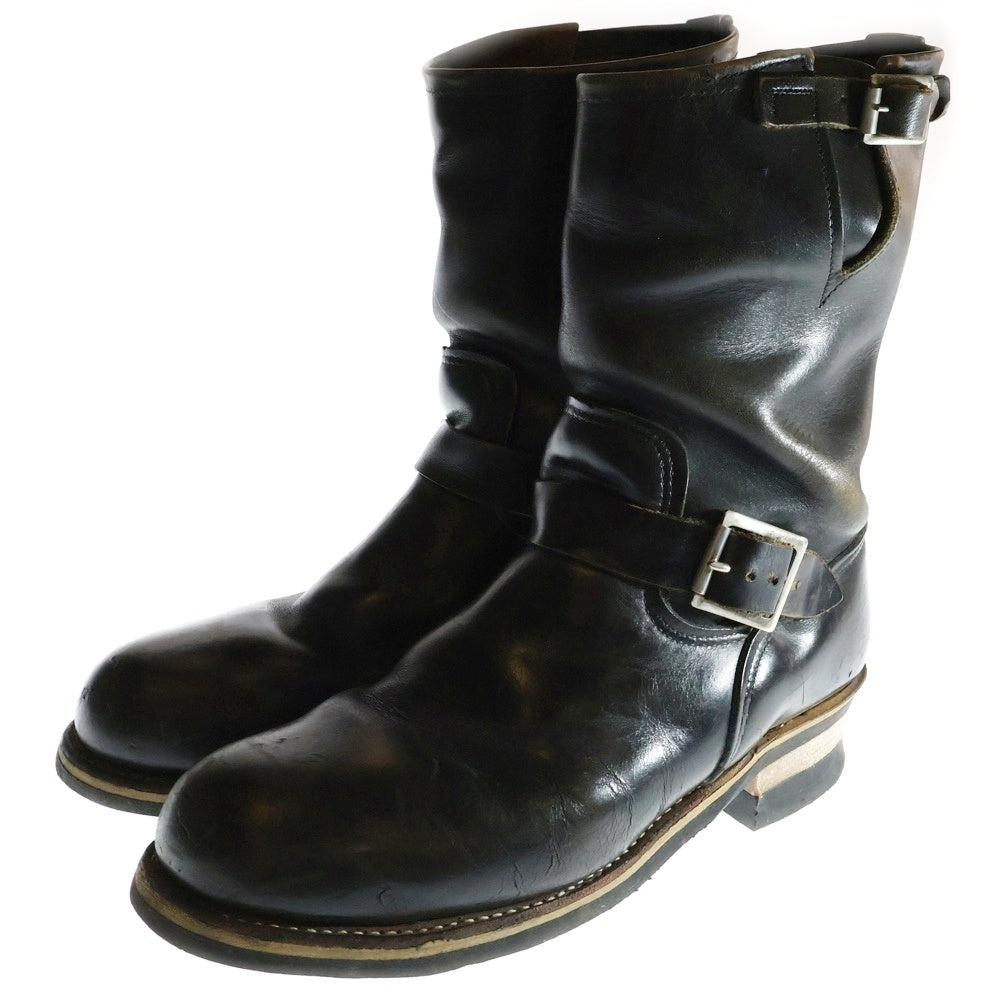 RED WING(レッド ウイング) PT91 レザー エンジニアブーツ ブラック