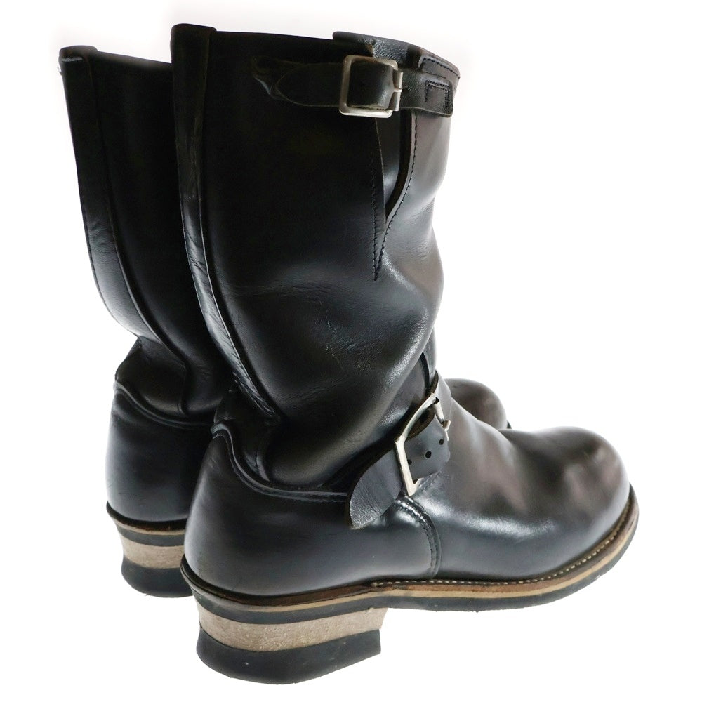 RED WING(レッド ウイング) PT91 レザー エンジニアブーツ ブラック