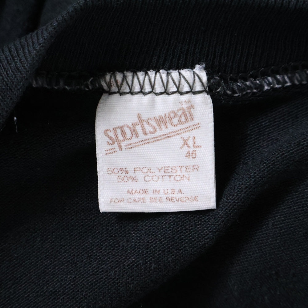 VINTAGE(ヴィンテージ) 80S Harley-Davidson ハーレーダビッドソン プリント 半袖Tシャツ ブラック