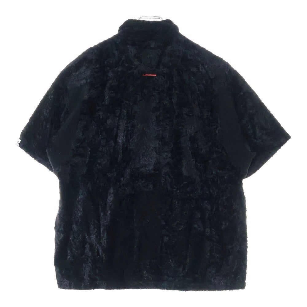 SUPREME(シュプリーム) 25SS GOODENOUGH Crushed Rayon S/S Shirt グッドイナフ クラッシュレーヨン ショートスリーブ 半袖シャツ ブラック