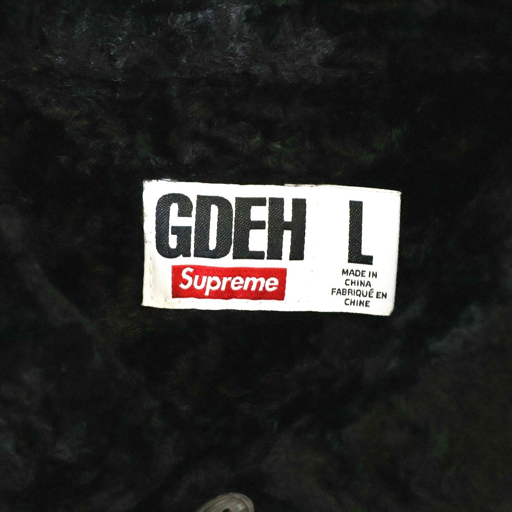 SUPREME(シュプリーム) 25SS GOODENOUGH Crushed Rayon S/S Shirt グッドイナフ クラッシュレーヨン ショートスリーブ 半袖シャツ ブラック