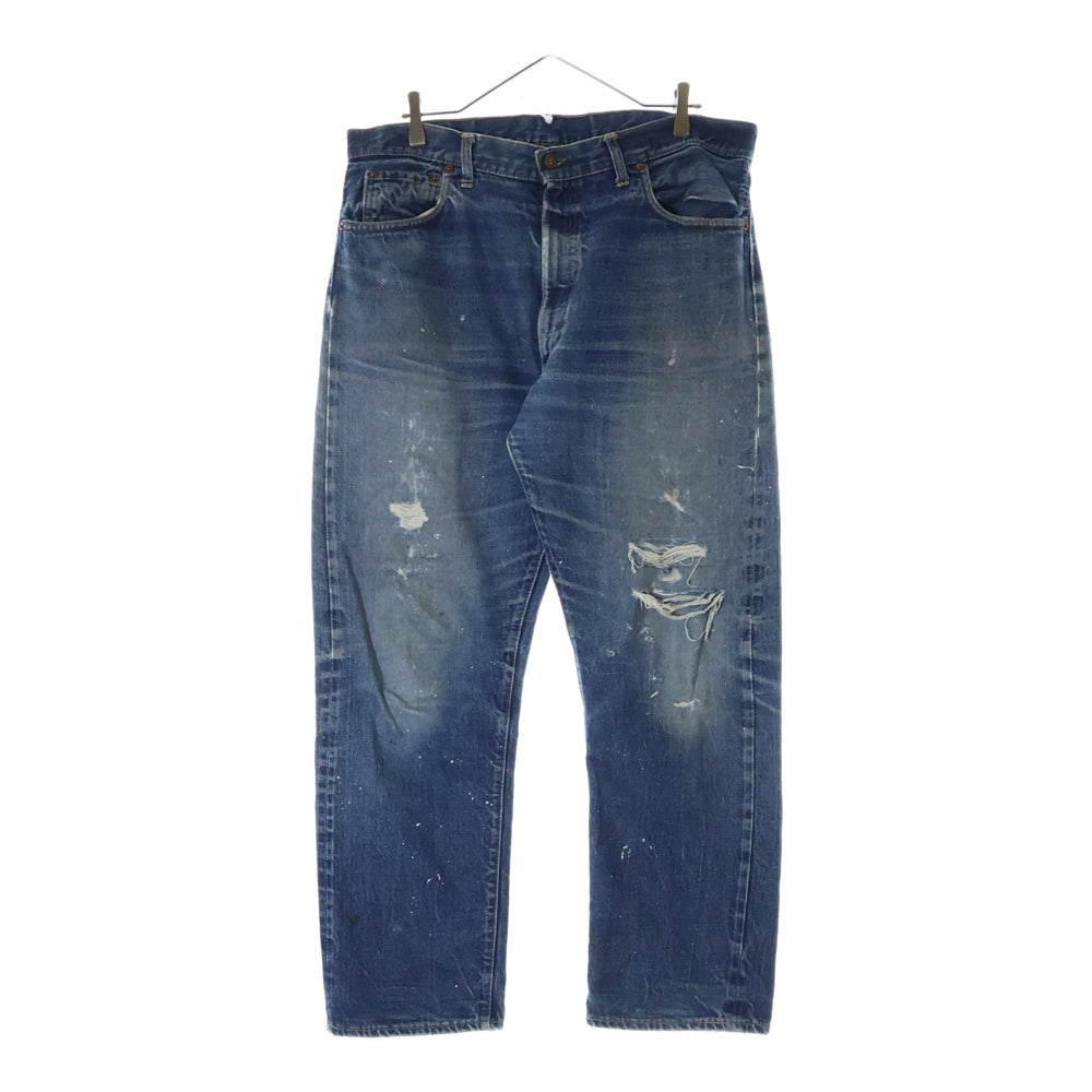 Levi's(リーバイス) 60s VINTAGE 505 BIG E ボタン裏刻印8 42TALON ZIP ジップフライデニムパンツ インディゴ