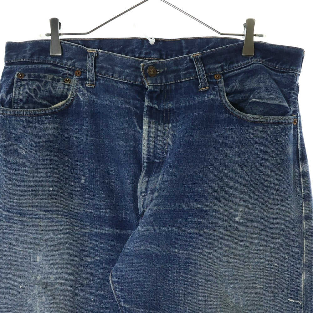 Levi's(リーバイス) 60s VINTAGE 505 BIG E ボタン裏刻印8 42TALON ZIP ジップフライデニムパンツ インディゴ