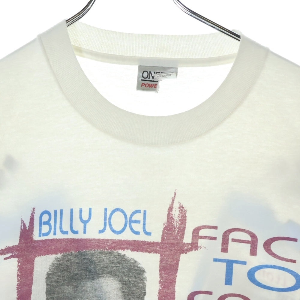VINTAGE(ヴィンテージ) 90S BILLY JOEL ELTON JOHN 1994 WORLD TOUR ビリー・ジョエル エルトン 両面プリント 半袖Tシャツ ホワイト