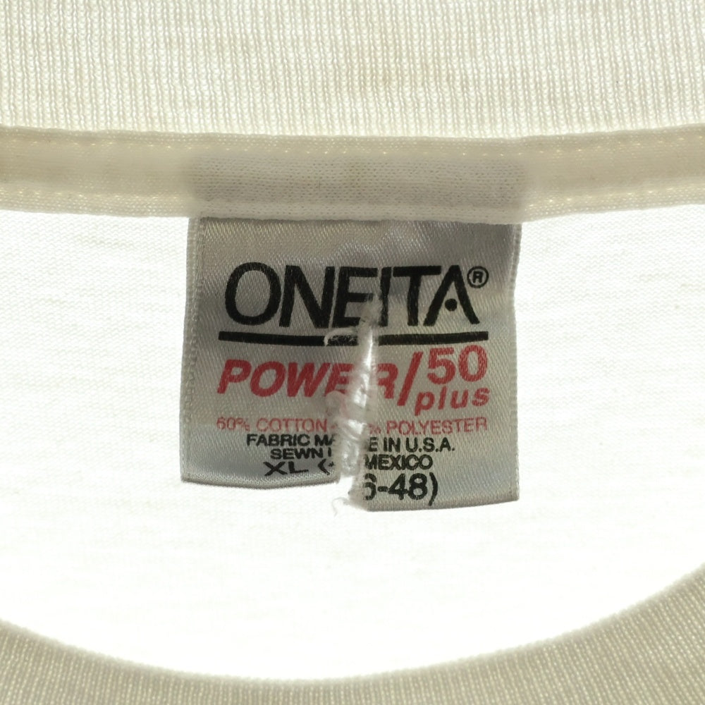 VINTAGE(ヴィンテージ) 90S BILLY JOEL ELTON JOHN 1994 WORLD TOUR ビリー・ジョエル エルトン 両面プリント 半袖Tシャツ ホワイト