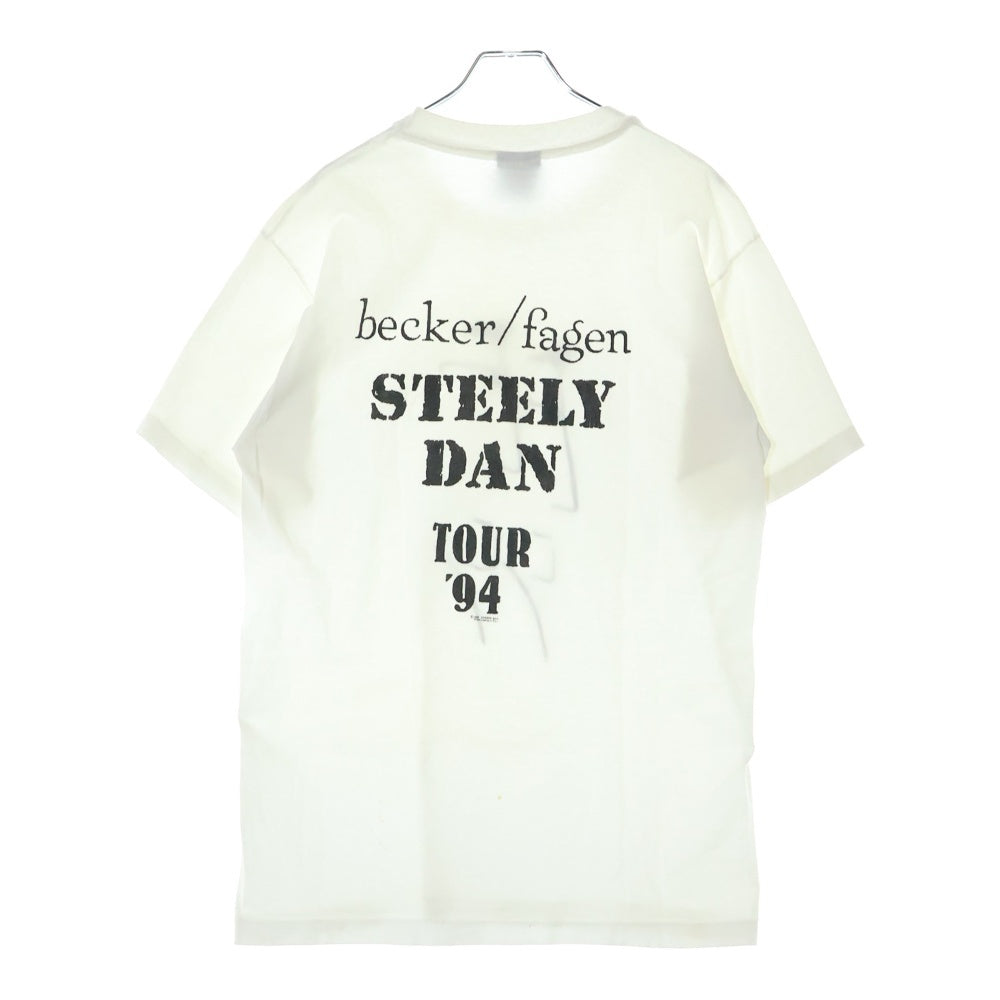 VINTAGE(ヴィンテージ) 90S Steely Dan TOUR 1994 両面プリント 半袖Tシャツ ホワイト