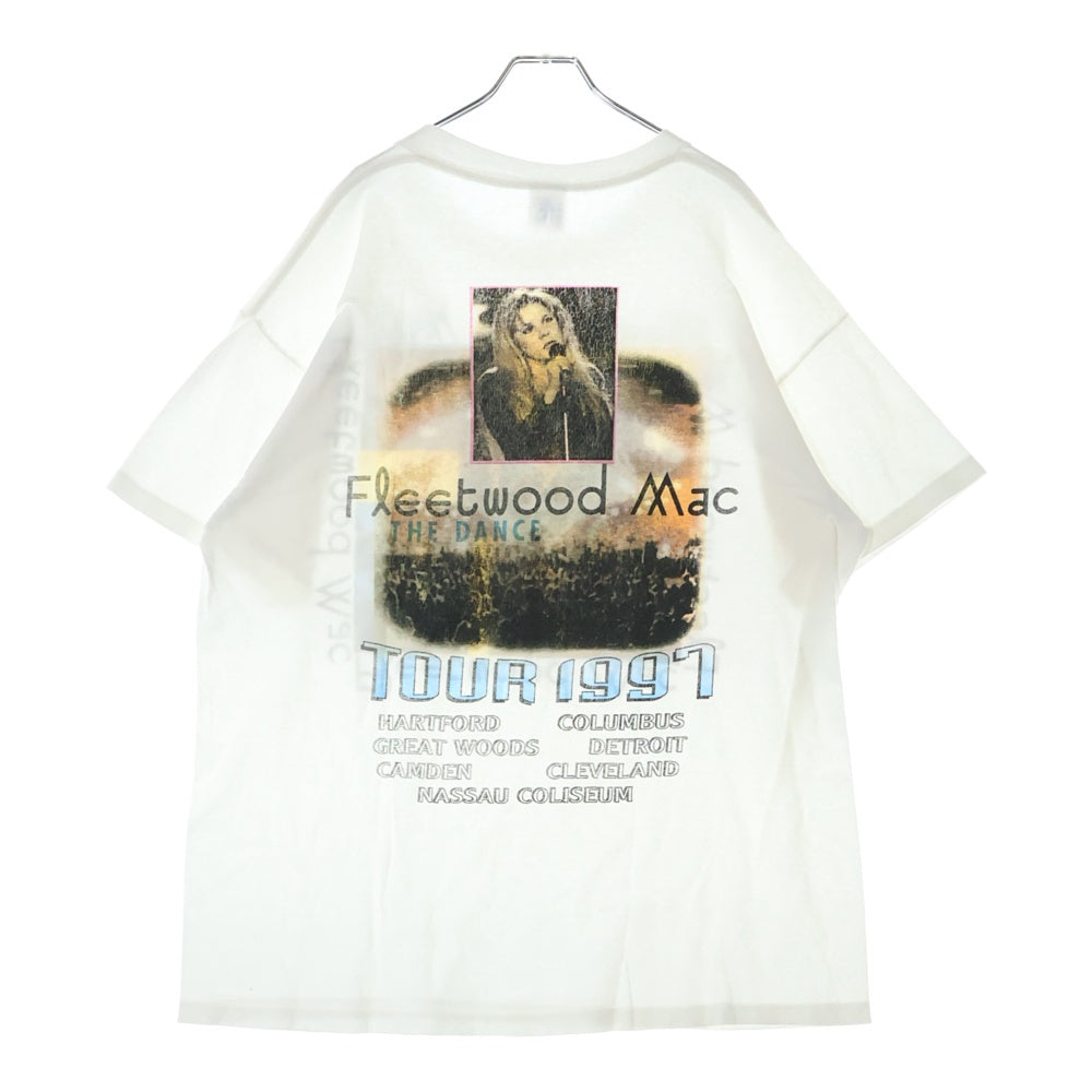 VINTAGE(ヴィンテージ) 90S Fleetwood Mac TOUR 1997 フリーウッドマック 両面プリント 半袖Tシャツ ホワイト