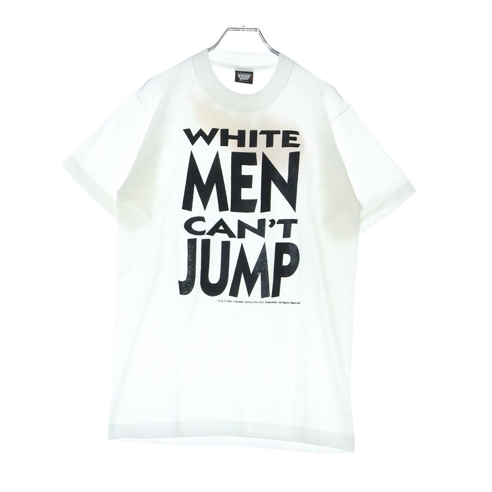 VINTAGE(ヴィンテージ) 90S WHITE MEN CAN'T JUMP 両面プリント 半袖Tシャツ ホワイト