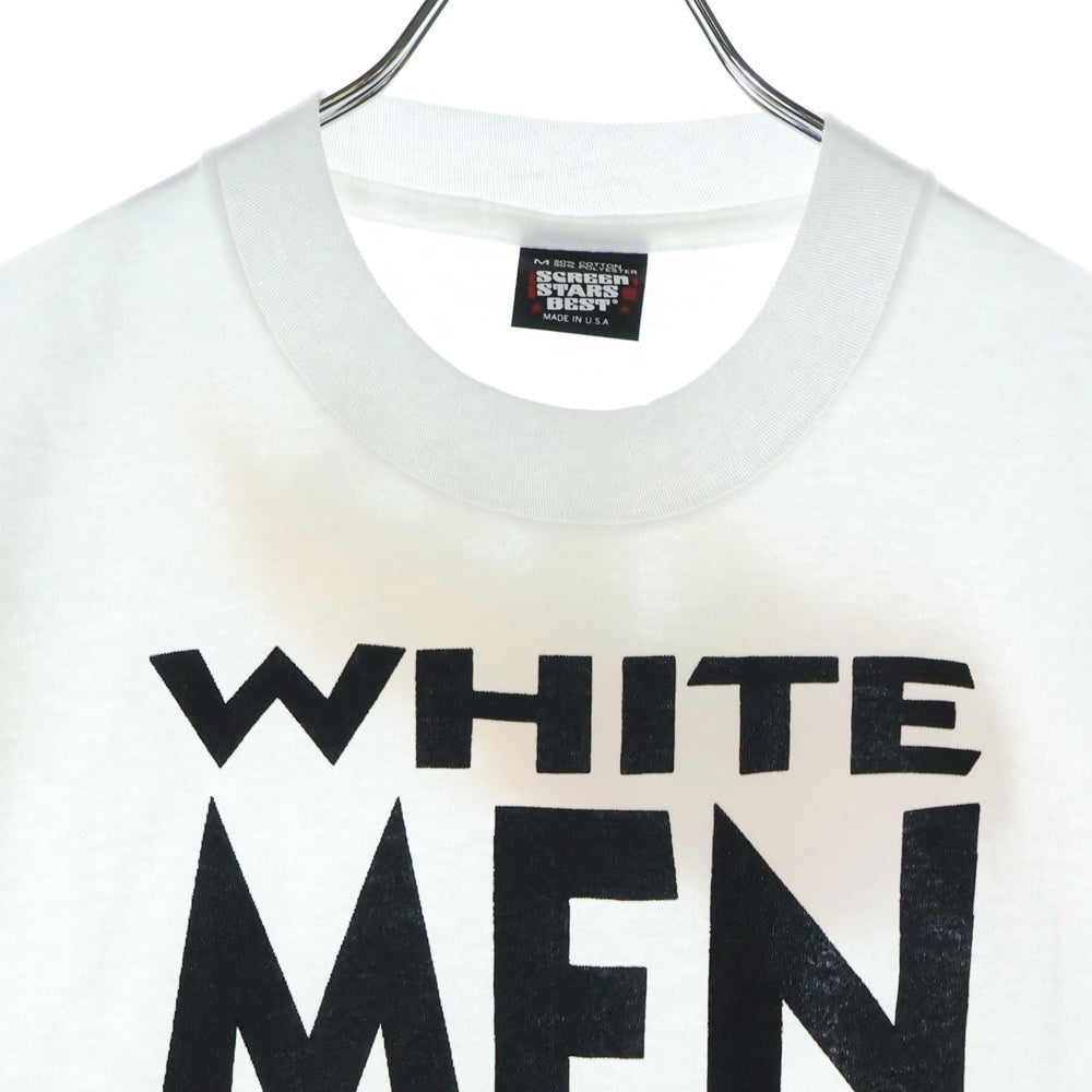 VINTAGE(ヴィンテージ) 90S WHITE MEN CAN'T JUMP 両面プリント 半袖Tシャツ ホワイト