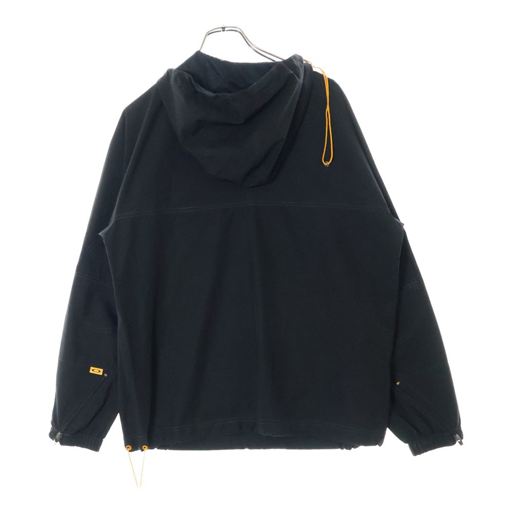 OAKLEY(オークリー) 90S Mad Science Technical Half-Zip マッドサイエンス ハーフジップ ナイロンジャケット ブラック