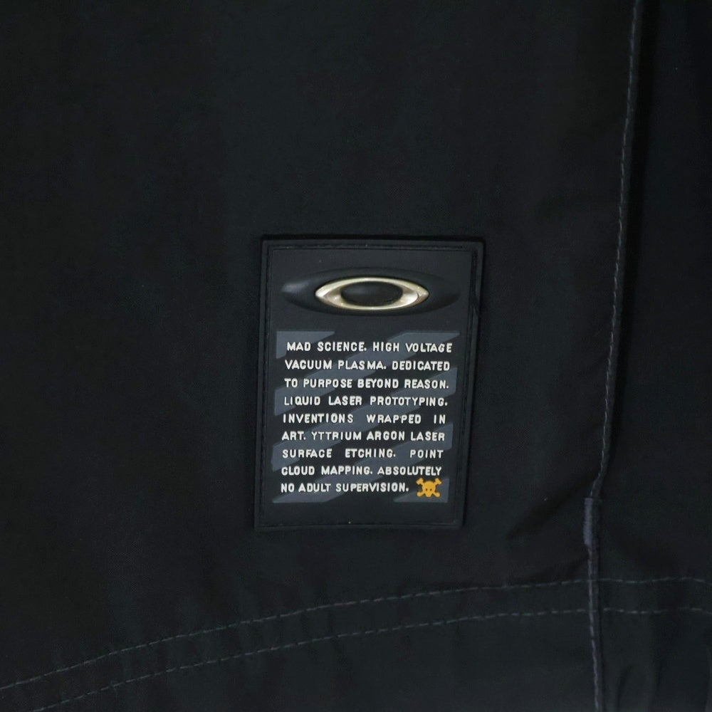 OAKLEY(オークリー) 90S Mad Science Technical Half-Zip マッドサイエンス ハーフジップ ナイロンジャケット ブラック