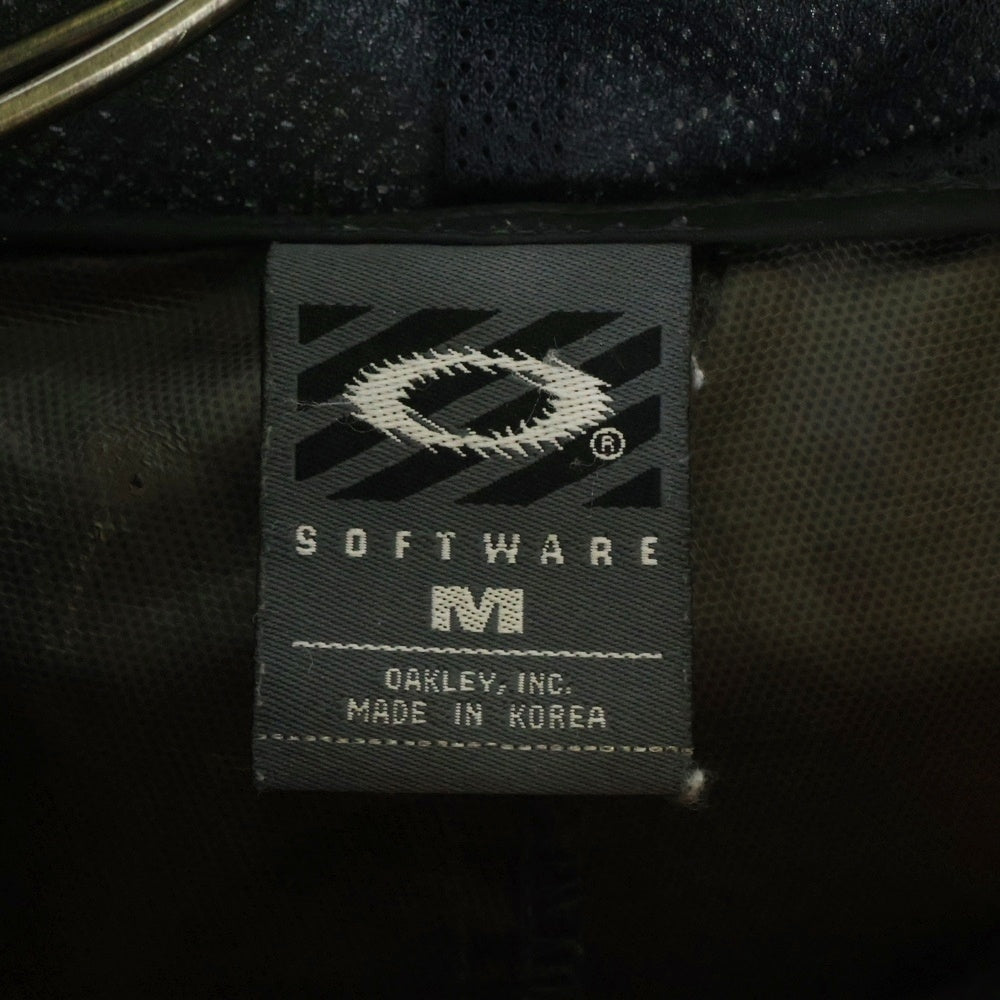OAKLEY(オークリー) 90S Mad Science Technical Half-Zip マッドサイエンス ハーフジップ ナイロンジャケット ブラック