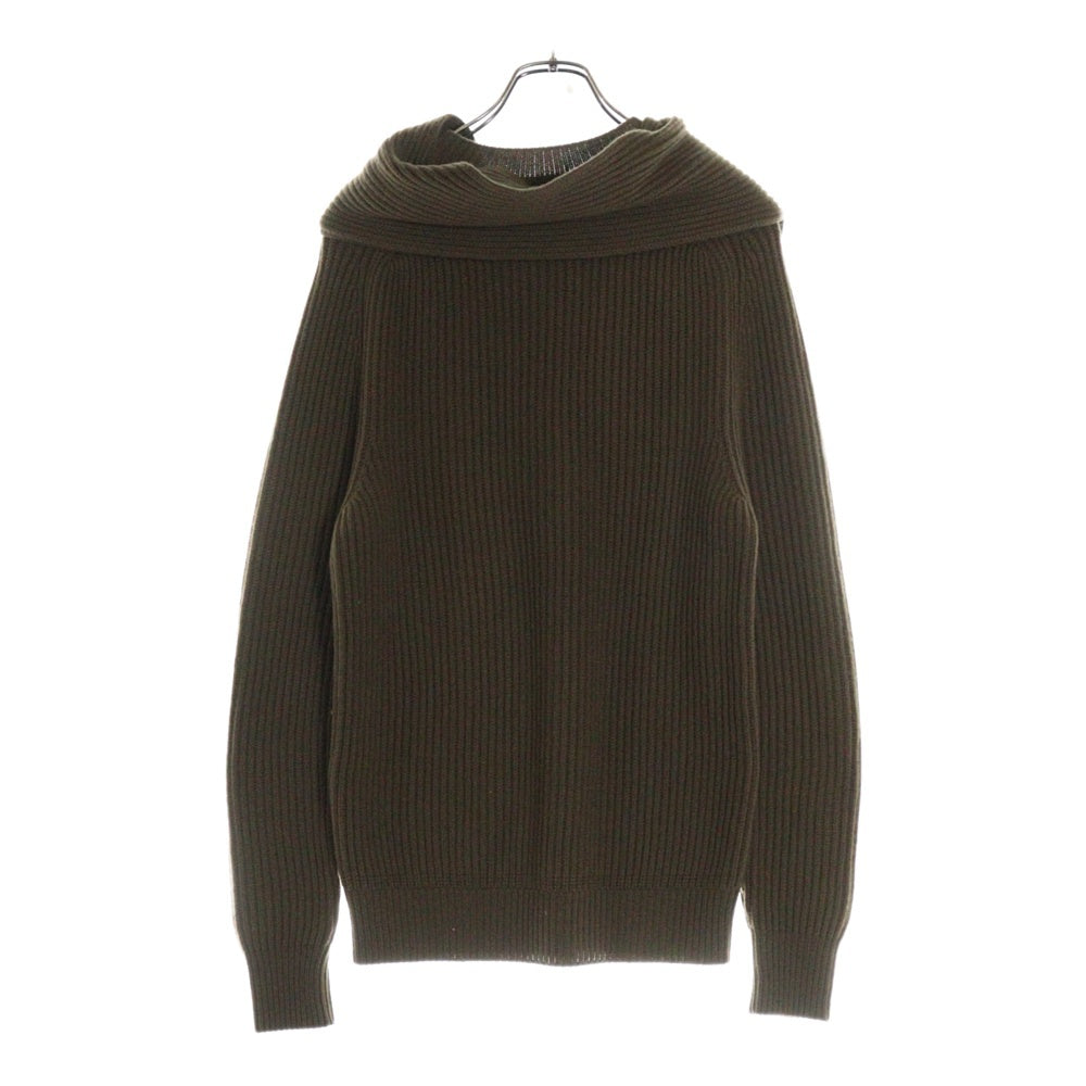 DIOR(ディオール) マフラードッキング カシミヤニットセーター ブラウン 943M653AT038