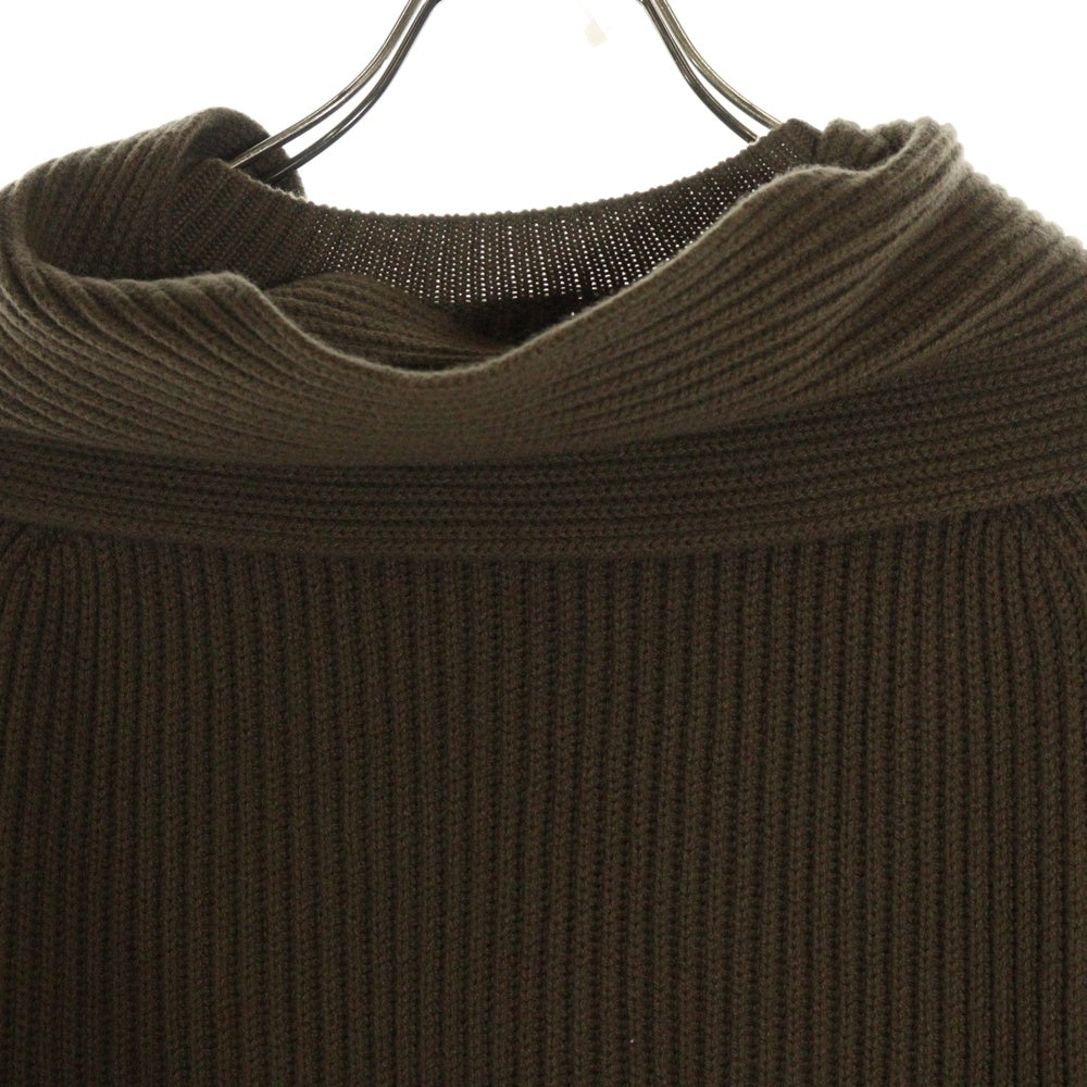 DIOR(ディオール) マフラードッキング カシミヤニットセーター ブラウン 943M653AT038