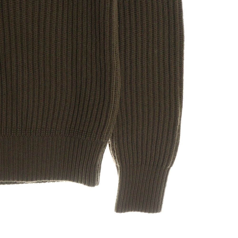 DIOR(ディオール) マフラードッキング カシミヤニットセーター ブラウン 943M653AT038