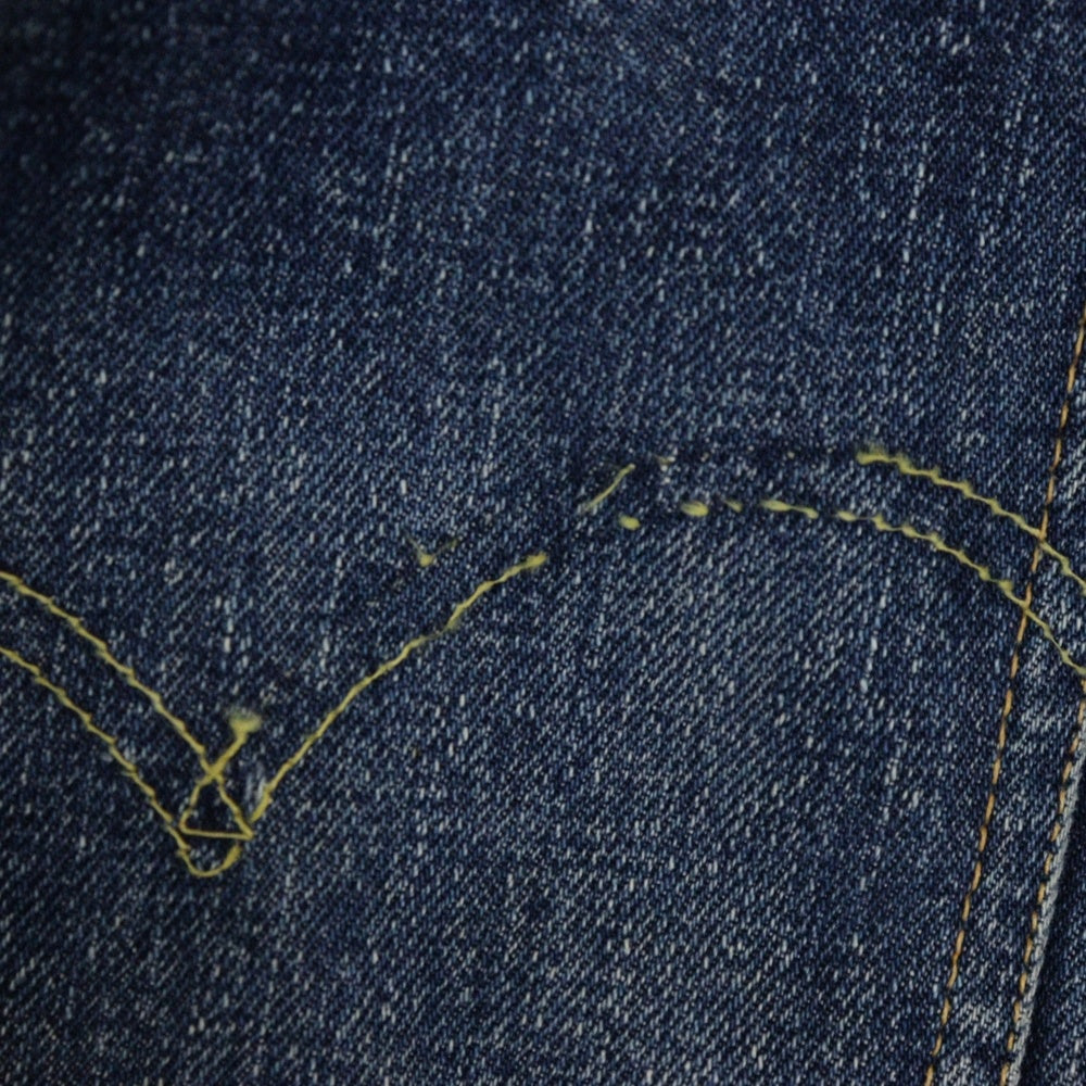Levi's(リーバイス) 60s VINTAGE 501ZXX GRIPPER ZIPPER オフセット 両面 BIG E ジップフライデニムパンツ インディゴ