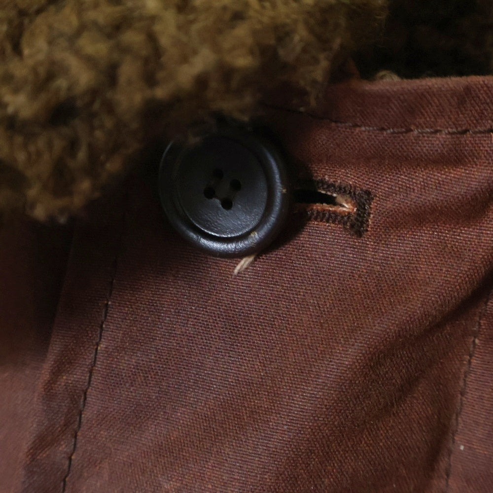 OUR LEGACY(アワーレガシー) Grizzly Jacket ワックスコーティング 裏ボア ジャケット バーガンディ