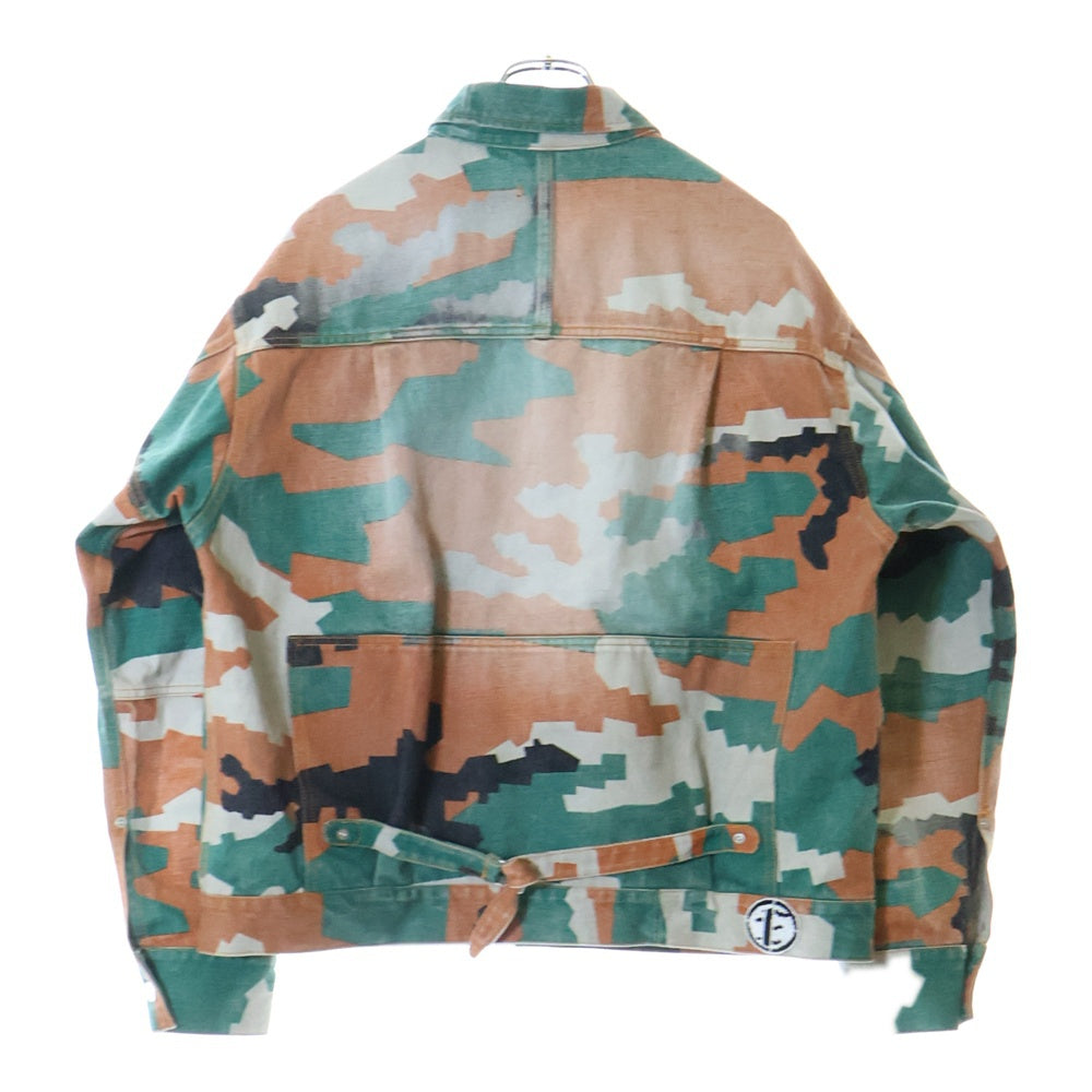 FAF/Fake As Flowers(エフエーエフ/フェイクアズフラワーズ) TYPE-2 JACKET セカンドタイプ デニムジャケット マルチカラー 2342508