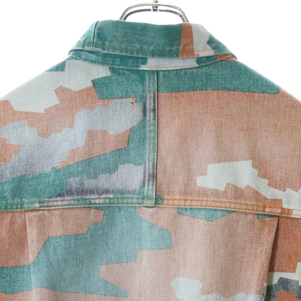 FAF/Fake As Flowers(エフエーエフ/フェイクアズフラワーズ) TYPE-2 JACKET セカンドタイプ デニムジャケット マルチカラー 2342508