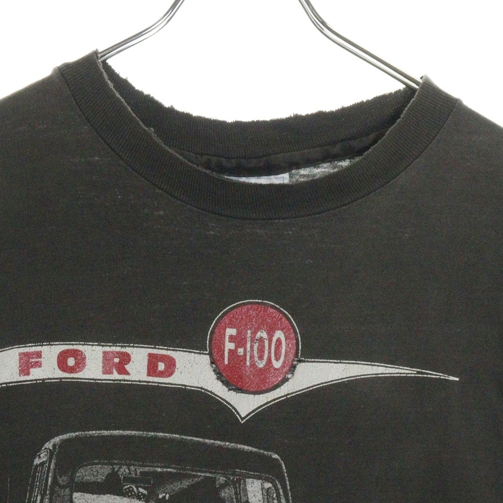 VINTAGE(ヴィンテージ) 90s FORD F-100 プリントTシャツ 半袖Tシャツ カットソー ブラック