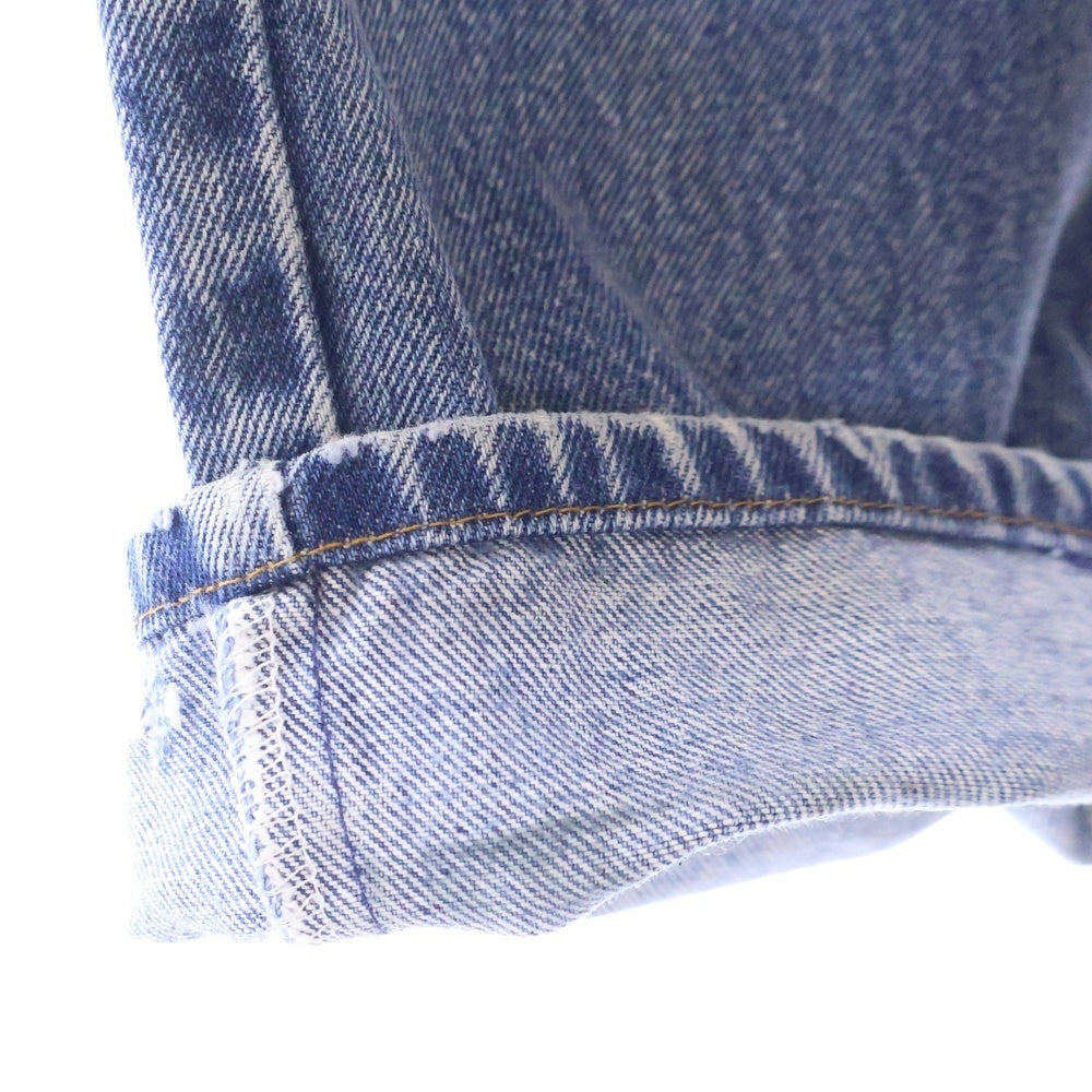 Levi's(リーバイス) 80s 505 オレンジタブ ボタン裏328 ジップフライデニムパンツ ブルー
