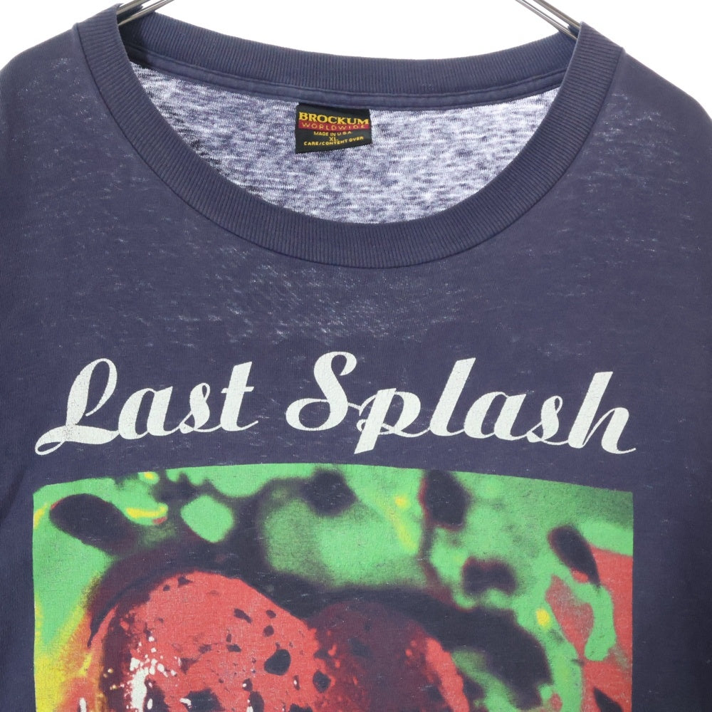 VINTAGE(ヴィンテージ) 90s THE BREEDERS 1993 LAST SPLASH NAVY TEE ブリーダーズ バンド 両面プリント半袖Tシャツ カットソー ネイビー