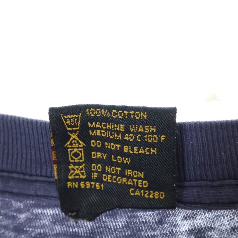 VINTAGE(ヴィンテージ) 90s THE BREEDERS 1993 LAST SPLASH NAVY TEE ブリーダーズ バンド 両面プリント半袖Tシャツ カットソー ネイビー