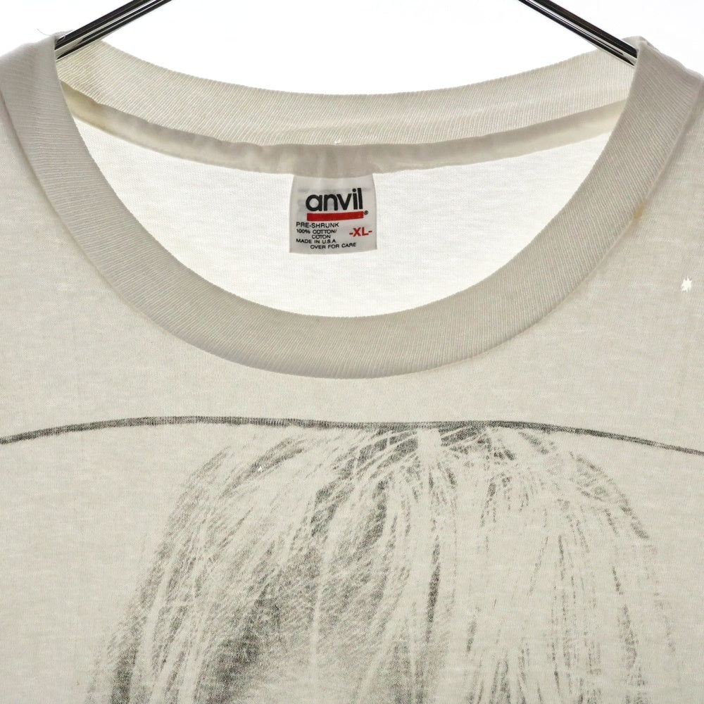 VINTAGE(ヴィンテージ) 90s NIRVANA KURT COBAIN MEMORIAL ニルヴァーナ カートコバーン メモリアル 追悼 半袖Tシャツ カットソー ホワイト