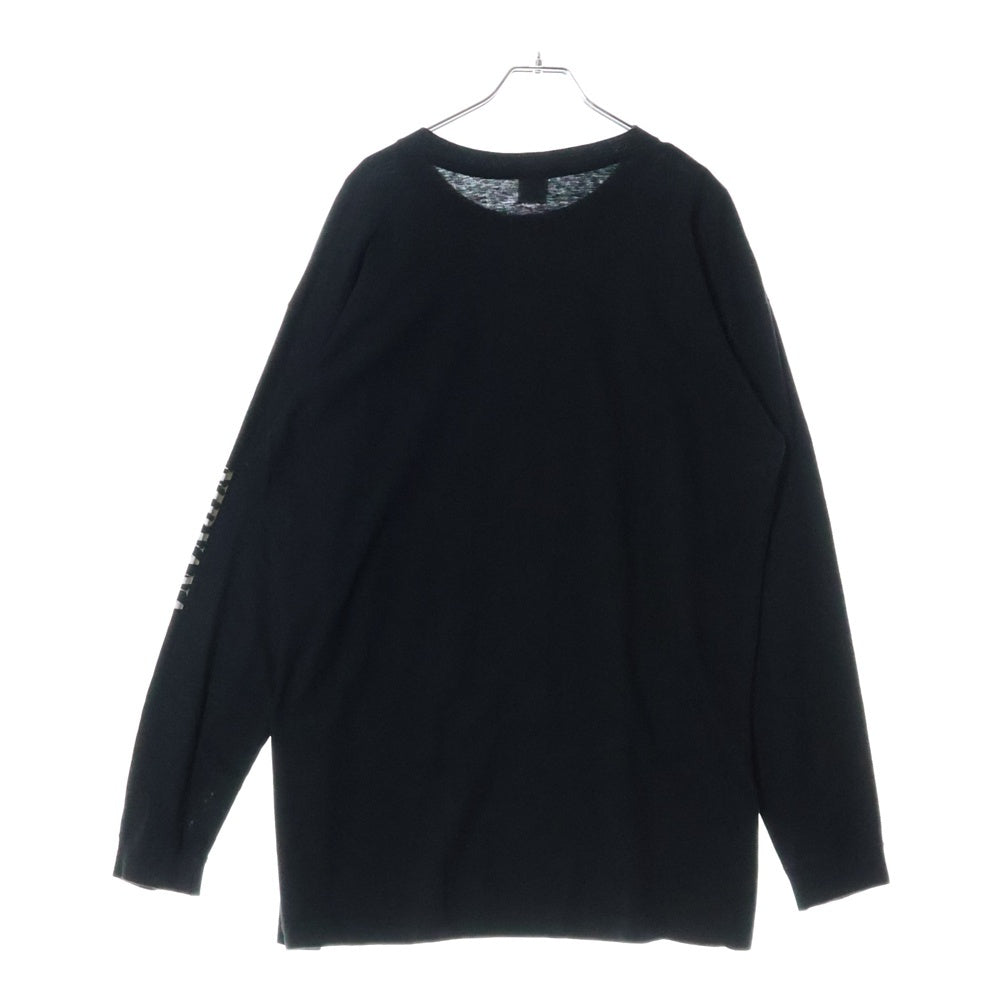 VINTAGE(ヴィンテージ) 90s NIRVANA Kurt Cobain & Courtney Love Memorial LS TEE ニルヴァーナ カートコバーン 袖 フロントプリント長袖Tシャツ カットソー ブラック