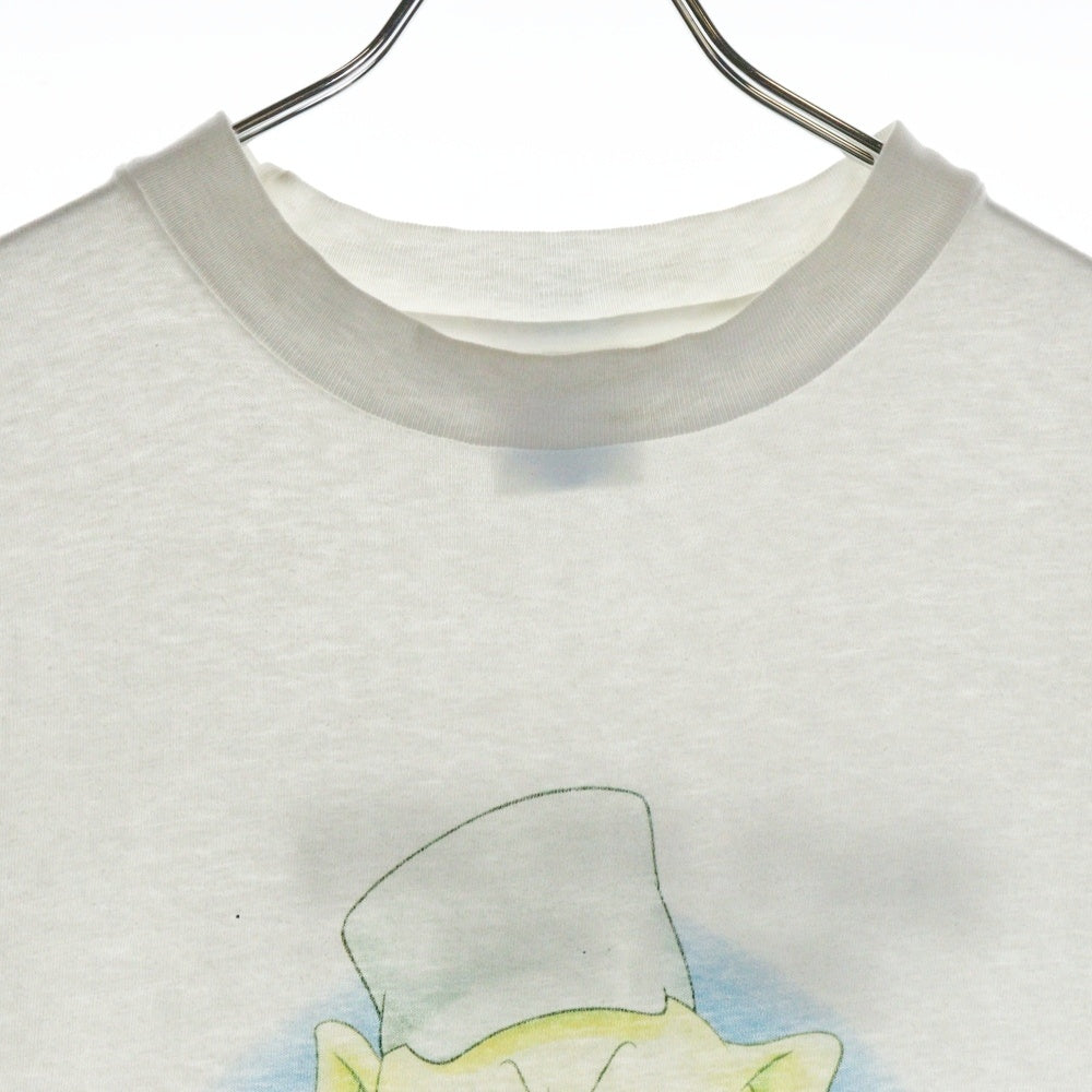 VINTAGE(ヴィンテージ) 90s Three little Pigs TEE 3匹の子豚 フロントプリント半袖Tシャツ カットソー ホワイト