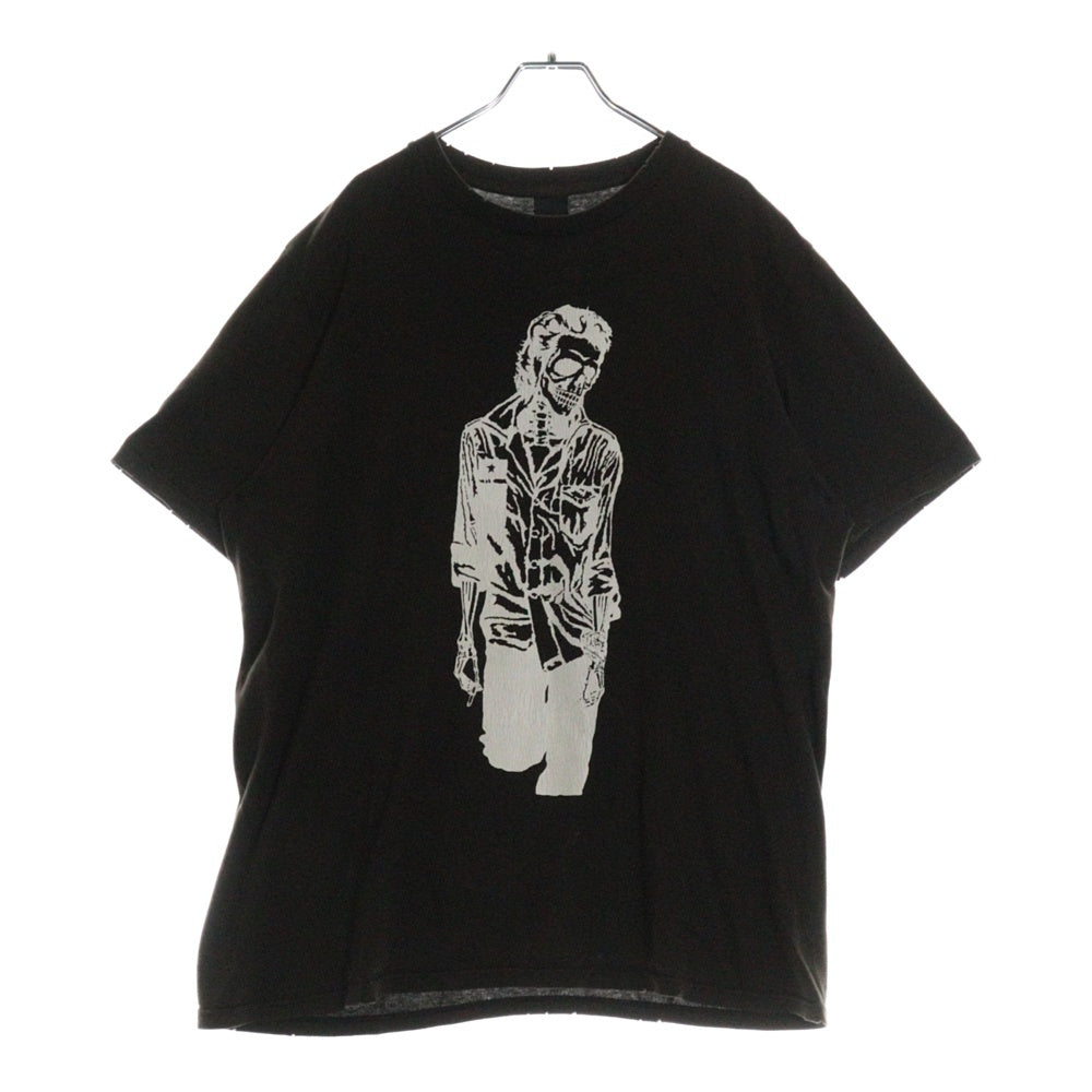 NUMBER (N)INE(ナンバーナイン) 02SS ARCHIVE DREAM期 アーカイブ ドリーム期 スカル 半袖Tシャツ カットソー ブラウン