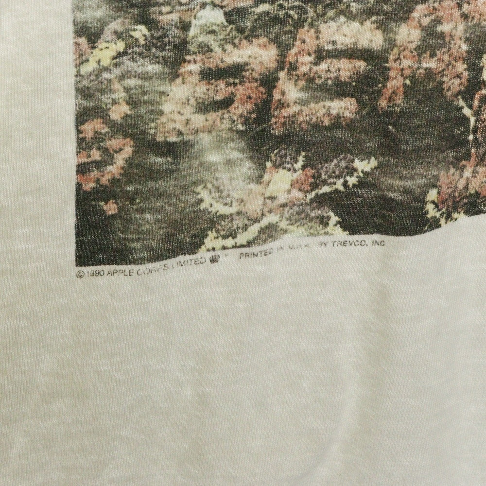VINTAGE(ヴィンテージ) 90s THE BEATLES Sgt Pepper's Lonely Hearts Club Band FRUIT OF THE LOOM 1990 ビートルズ プリント 半袖Tシャツ カットソー ホワイト
