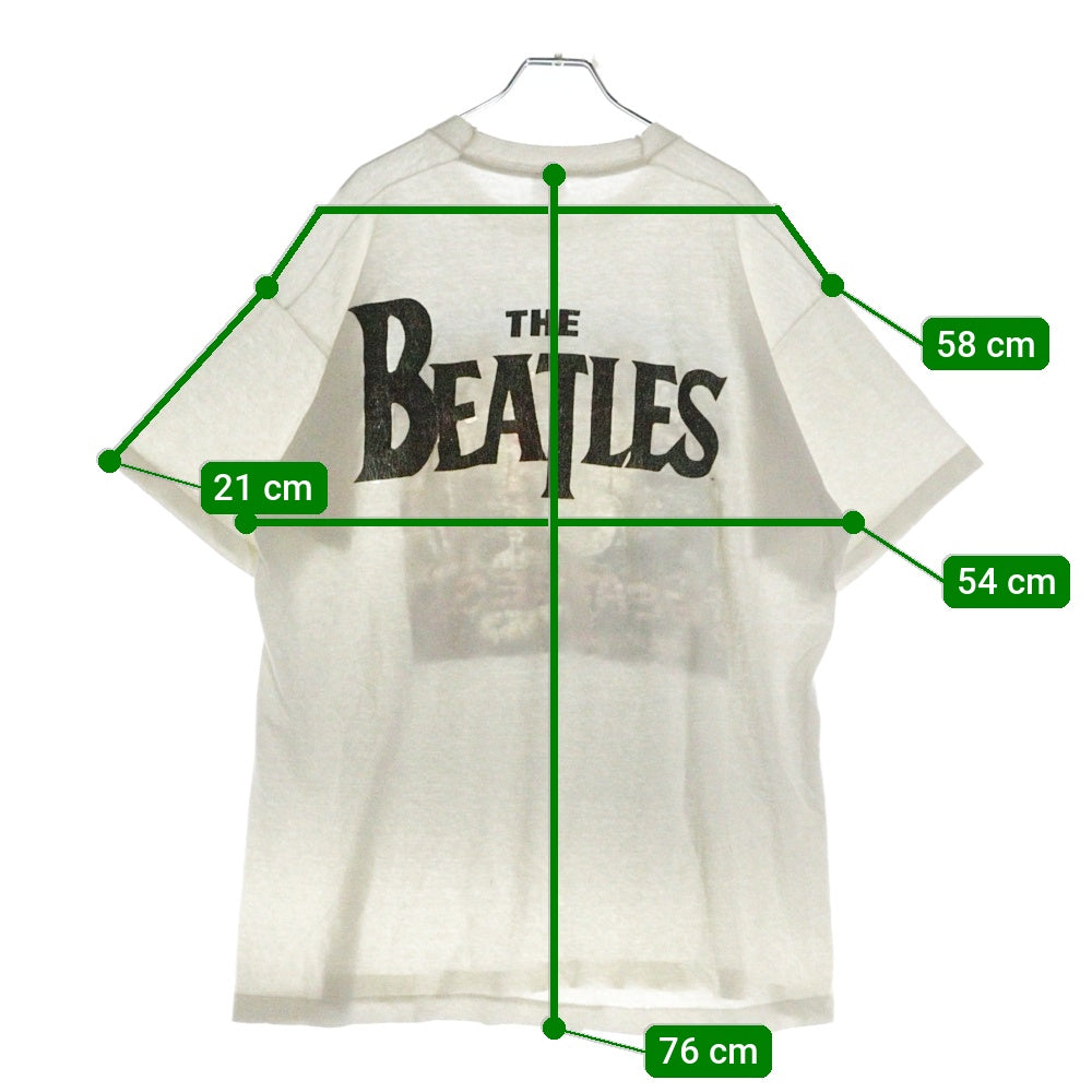 VINTAGE(ヴィンテージ) 90s THE BEATLES Sgt Pepper's Lonely Hearts Club Band FRUIT OF THE LOOM 1990 ビートルズ プリント 半袖Tシャツ カットソー ホワイト