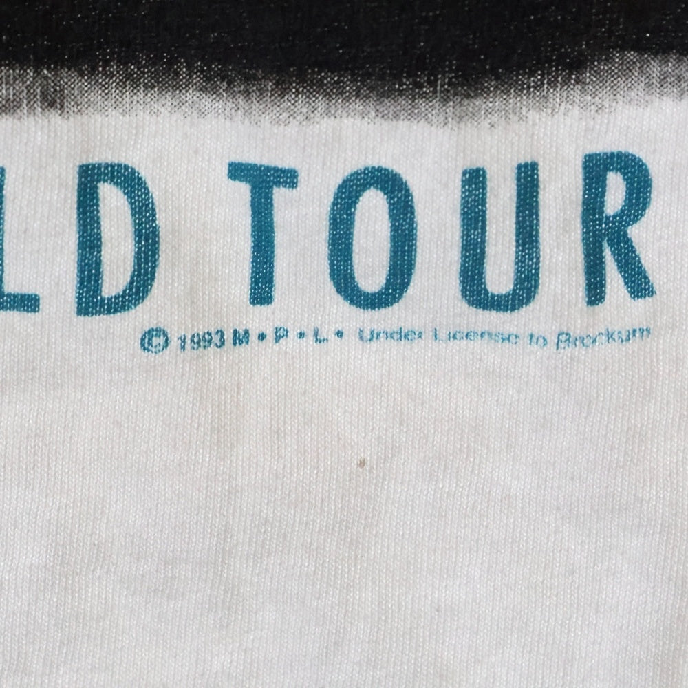 VINTAGE(ヴィンテージ) 90s PAUL McCARTNEY TEE ポールマッカートニー 両面プリント半袖Tシャツ カットソー ホワイト