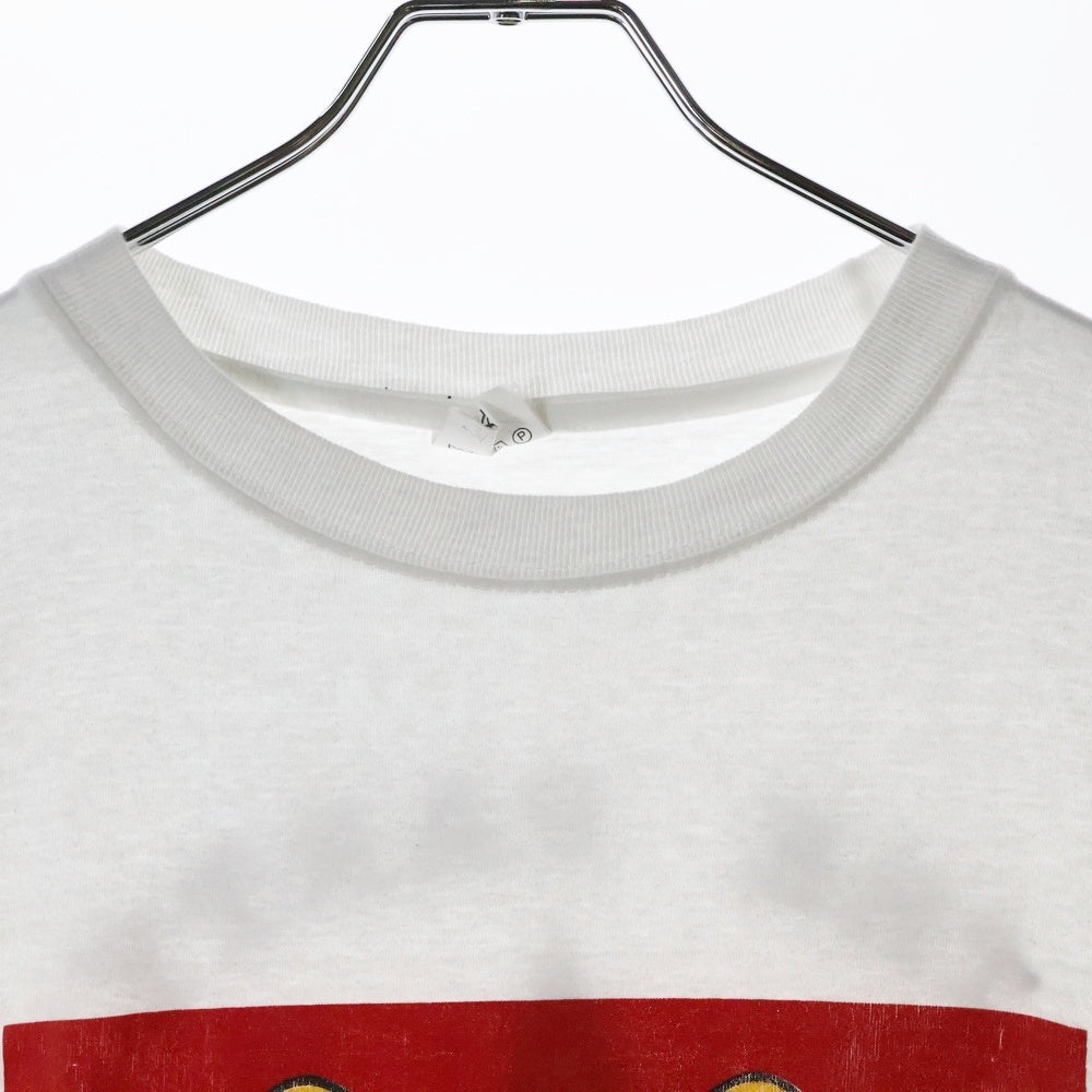 VINTAGE(ヴィンテージ) OLD McLenin's LENIN McDonald's PARODY 半袖Tシャツ カットソー ホワイト