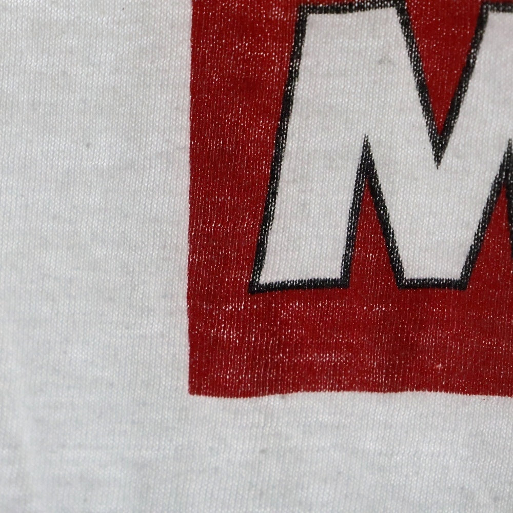 VINTAGE(ヴィンテージ) OLD McLenin's LENIN McDonald's PARODY 半袖Tシャツ カットソー ホワイト