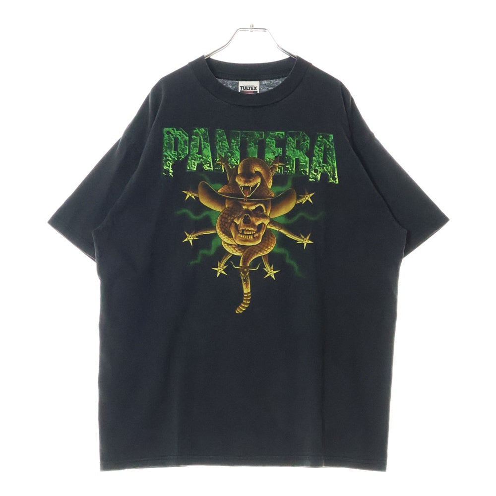 VINTAGE(ヴィンテージ) 90S PANTERA THE GREAT SOUTHERN TRENDKILL TEE 半袖Tシャツ カットソー ブラック