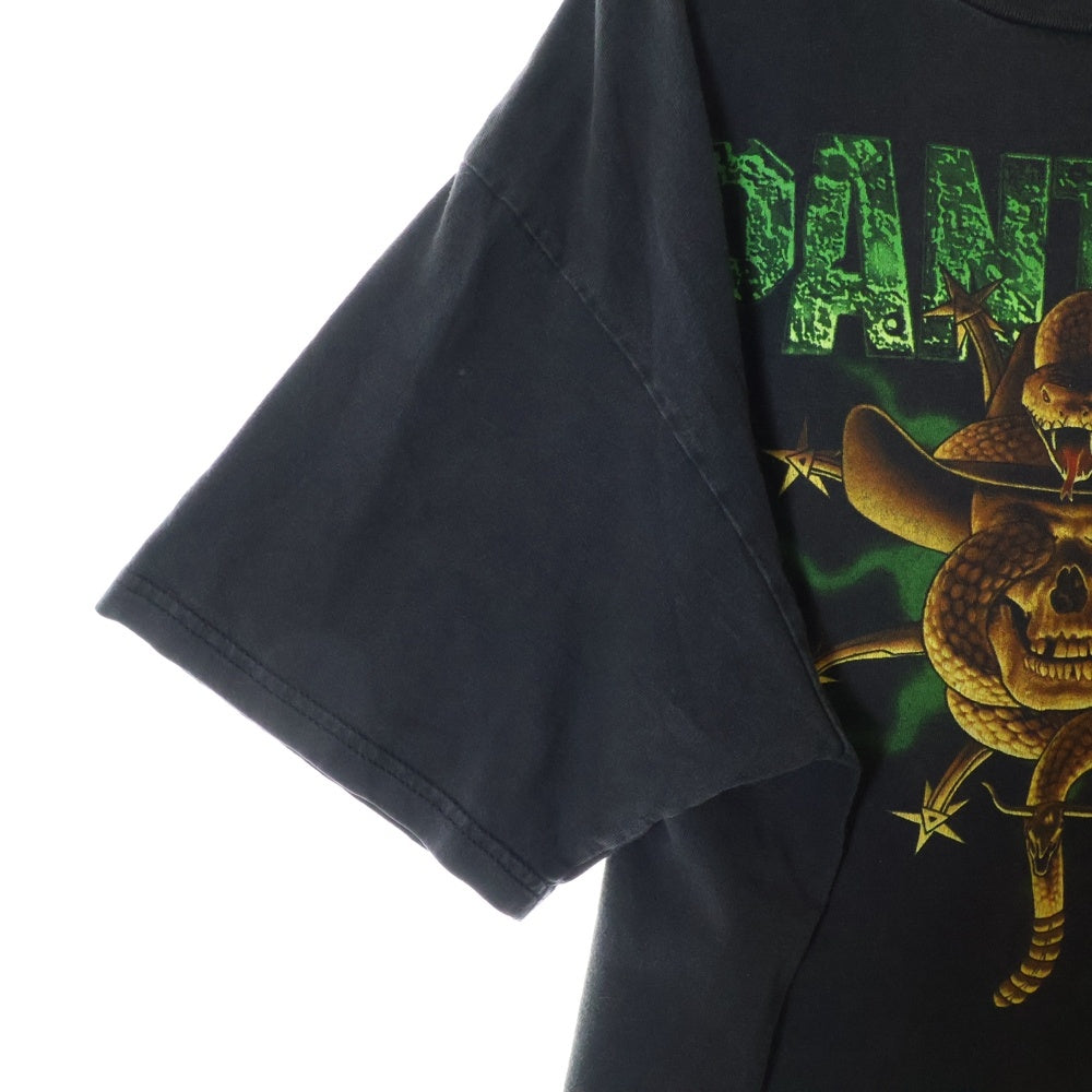 VINTAGE(ヴィンテージ) 90S PANTERA THE GREAT SOUTHERN TRENDKILL TEE 半袖Tシャツ カットソー ブラック