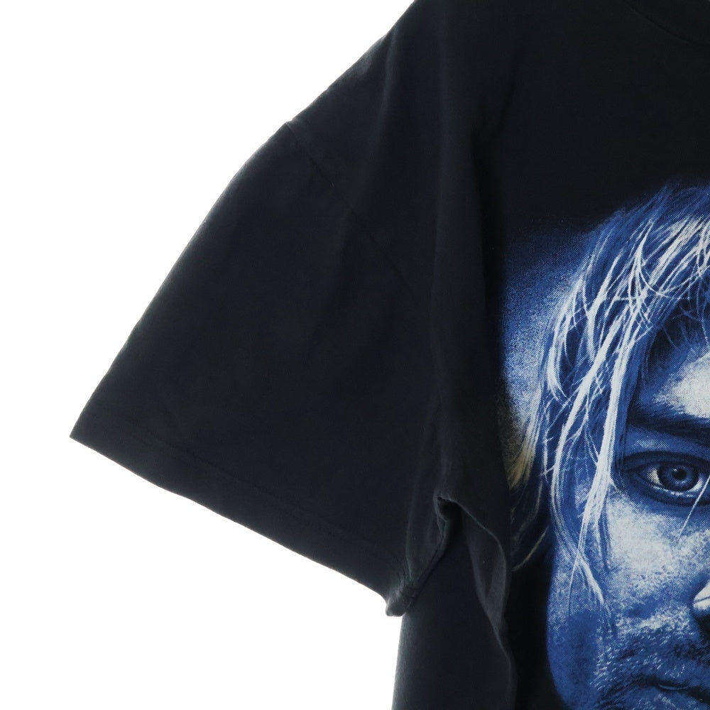 VINTAGE(ヴィンテージ) NIRVANA kurt cobain Memorial bootleg TEE 半袖Tシャツ カットソー ブラック