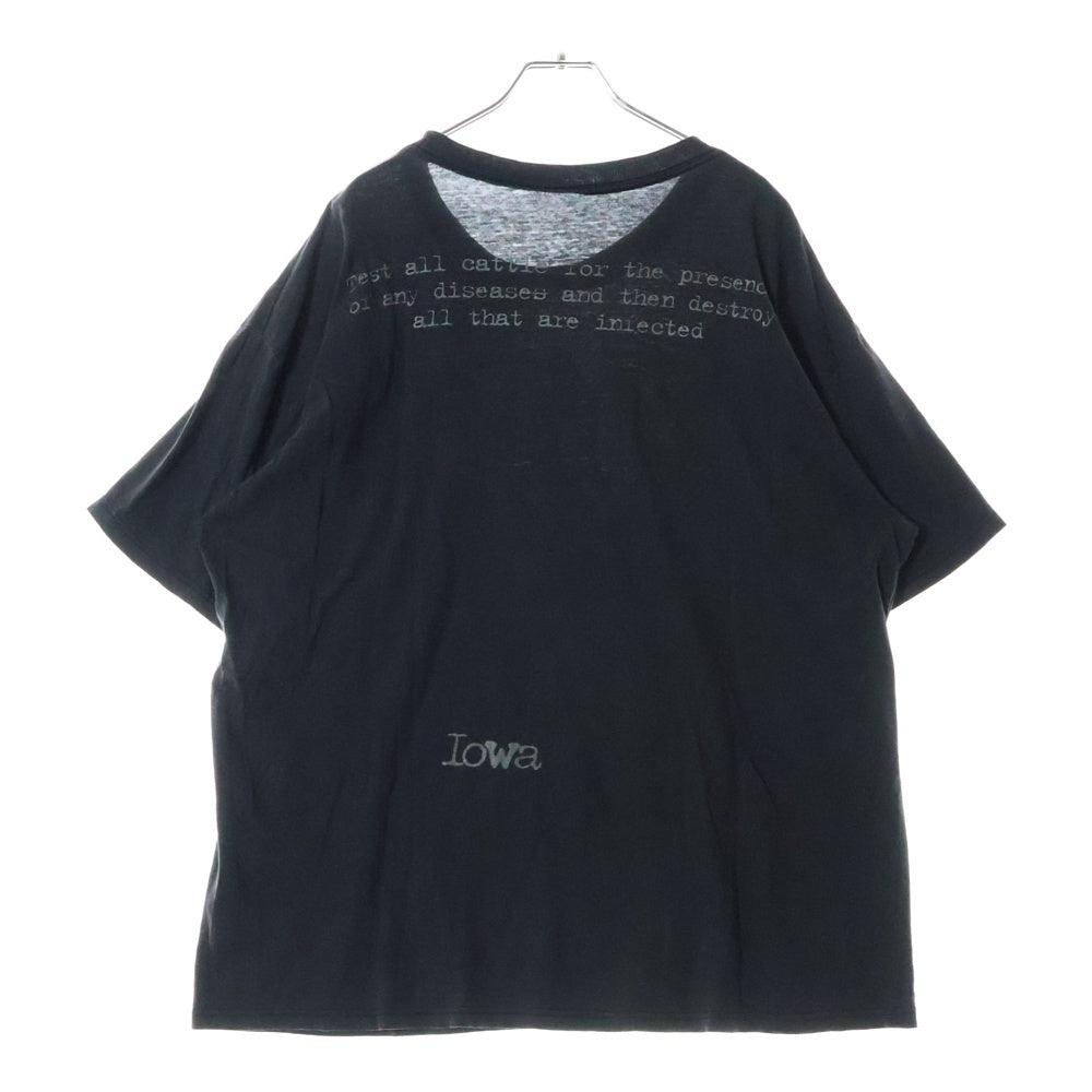 VINTAGE(ヴィンテージ) 00s SLIPKNOT 2001 IOWA TEE 半袖Tシャツ カットソー ブラック