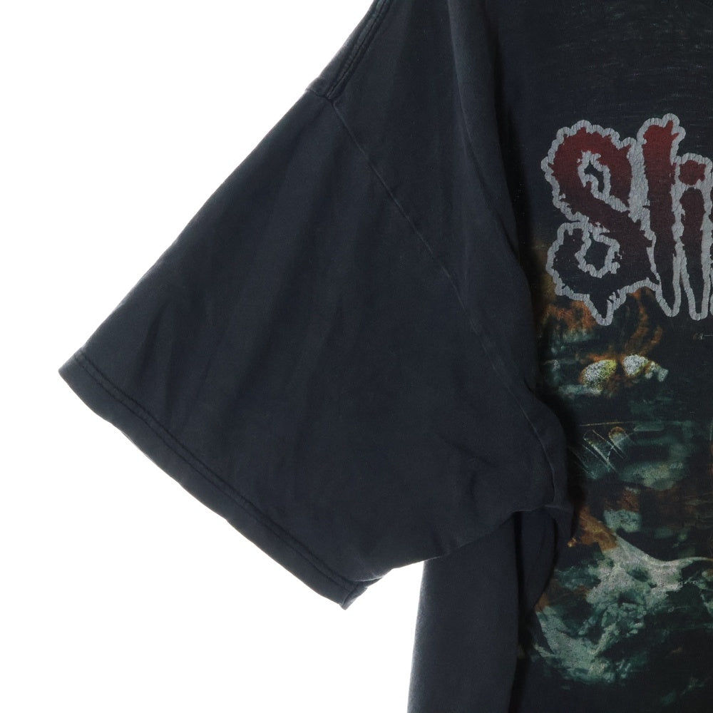 VINTAGE(ヴィンテージ) 00s SLIPKNOT 2001 IOWA TEE 半袖Tシャツ カットソー ブラック