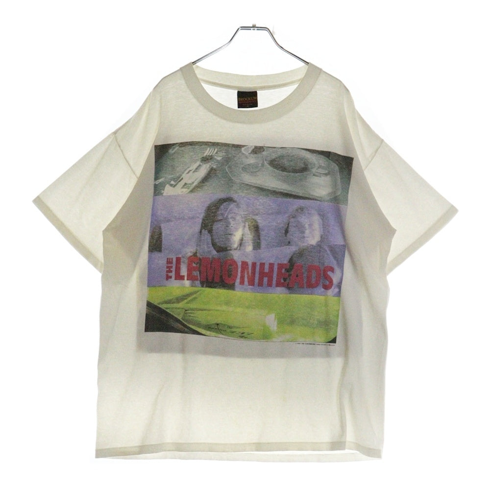 VINTAGE(ヴィンテージ) 90S THE LEMONHEADS 1993 CR レモンヘッズ 両面プリント 半袖Tシャツ ホワイト