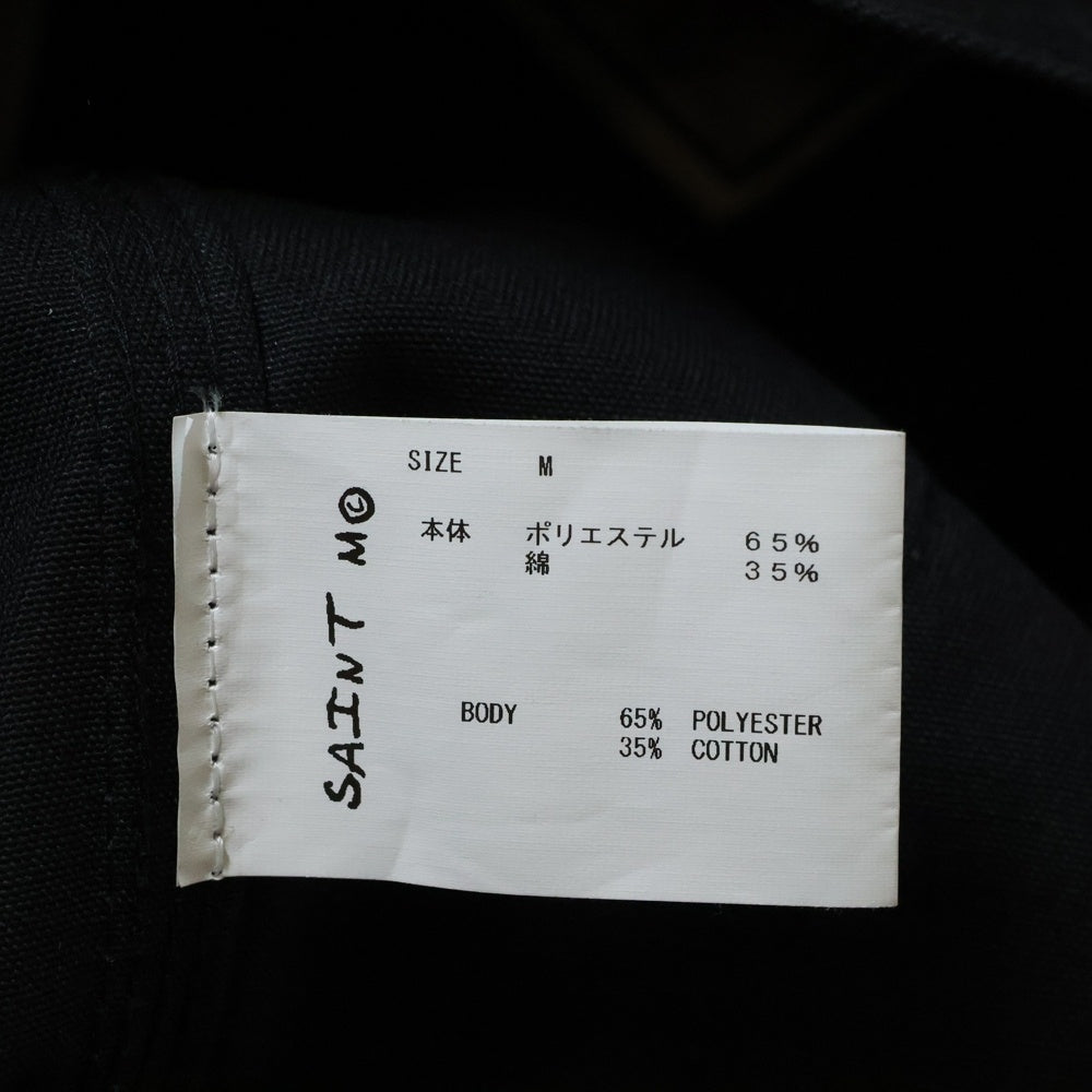 SAINT MICHAEL(セントマイケル) 23AW × DICKIES EXC.NBN_STWADE JKT ジップアップ ジャケット ブラック SM-S23-0000-132