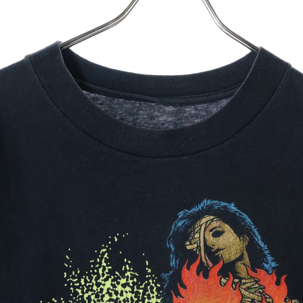 VINTAGE(ヴィンテージ) PUSHEAD 1992 MIND SCRATCH パスヘッド グラフィックプリント 半袖Tシャツ ブラック