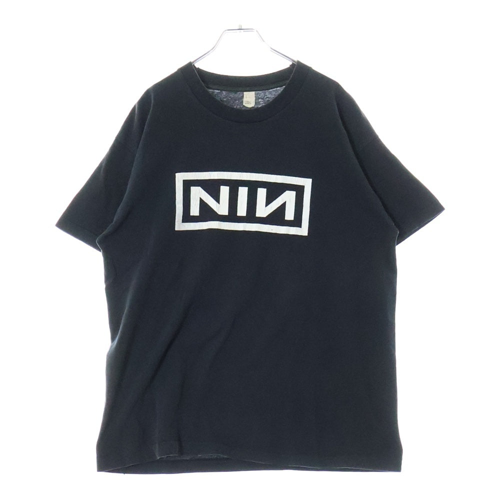 VINTAGE(ヴィンテージ) 90S NINE INCH NAILS BOOTLEG ナインインチネイルズ ブートレグ 両面プリント 半袖Tシャツ ブラック