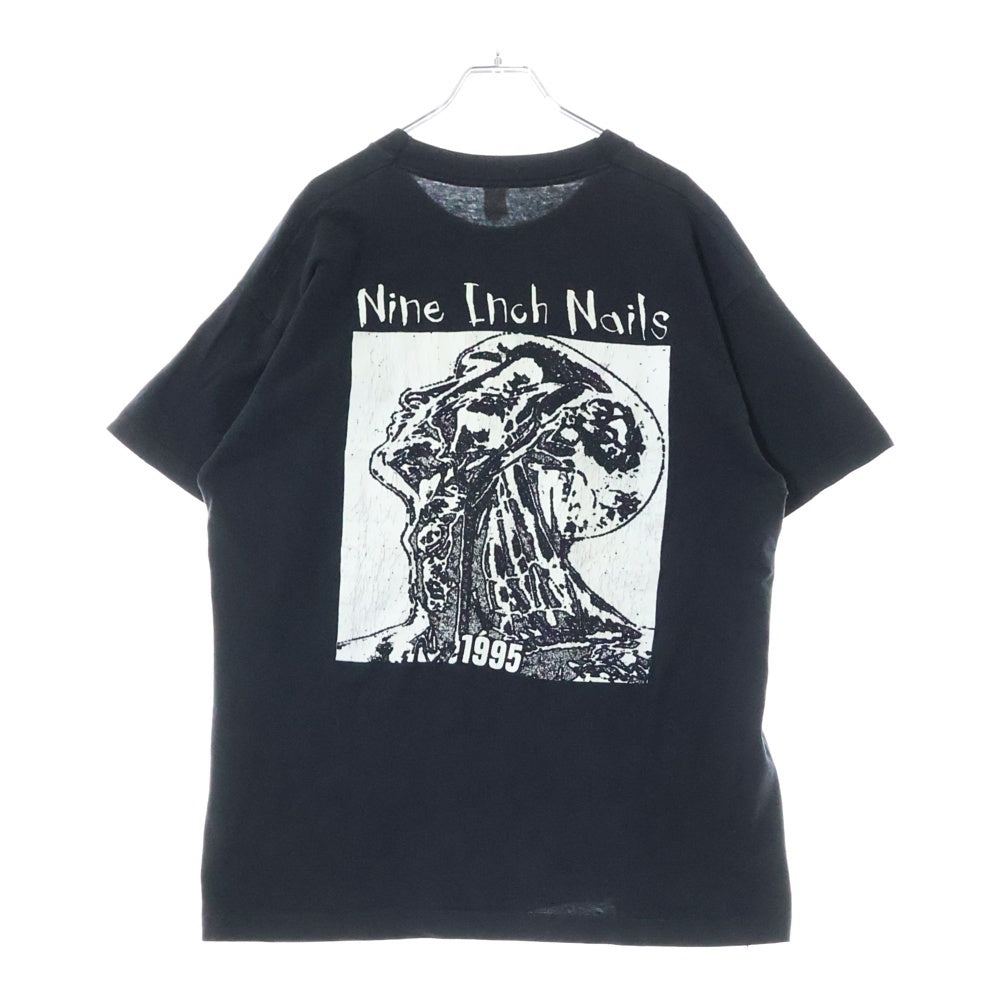 VINTAGE(ヴィンテージ) 90S NINE INCH NAILS BOOTLEG ナインインチネイルズ ブートレグ 両面プリント 半袖Tシャツ ブラック